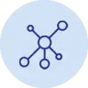 network icon blue